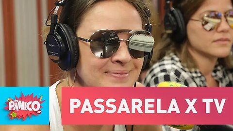 Leticia Birkheuer fala das diferenças da passarela e da Tv | Pânico