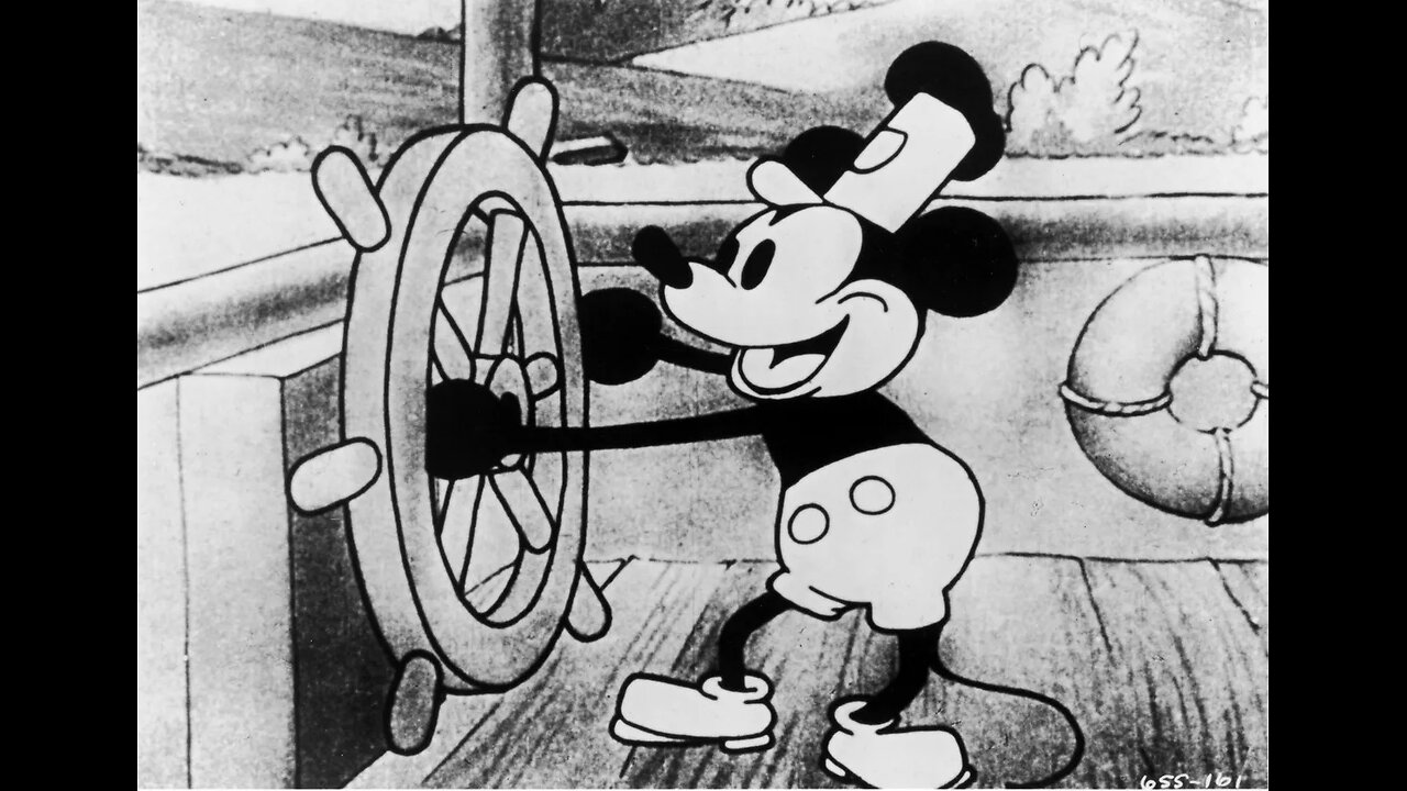 Walt Disney Studios - Steamboat Willie