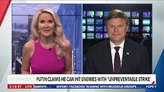 PUTIN CLAIMS HE CAN HIT ENEMIES WITH 'UNPREVENTABLE STRIKE'