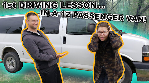 Learning To Drive.. In A 12 Passenger Van!