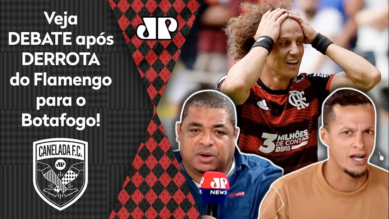 "Gente, um cara como o David Luiz TINHA QUE SABER que..." Veja DEBATE após Flamengo 0 x 1 Botafogo!