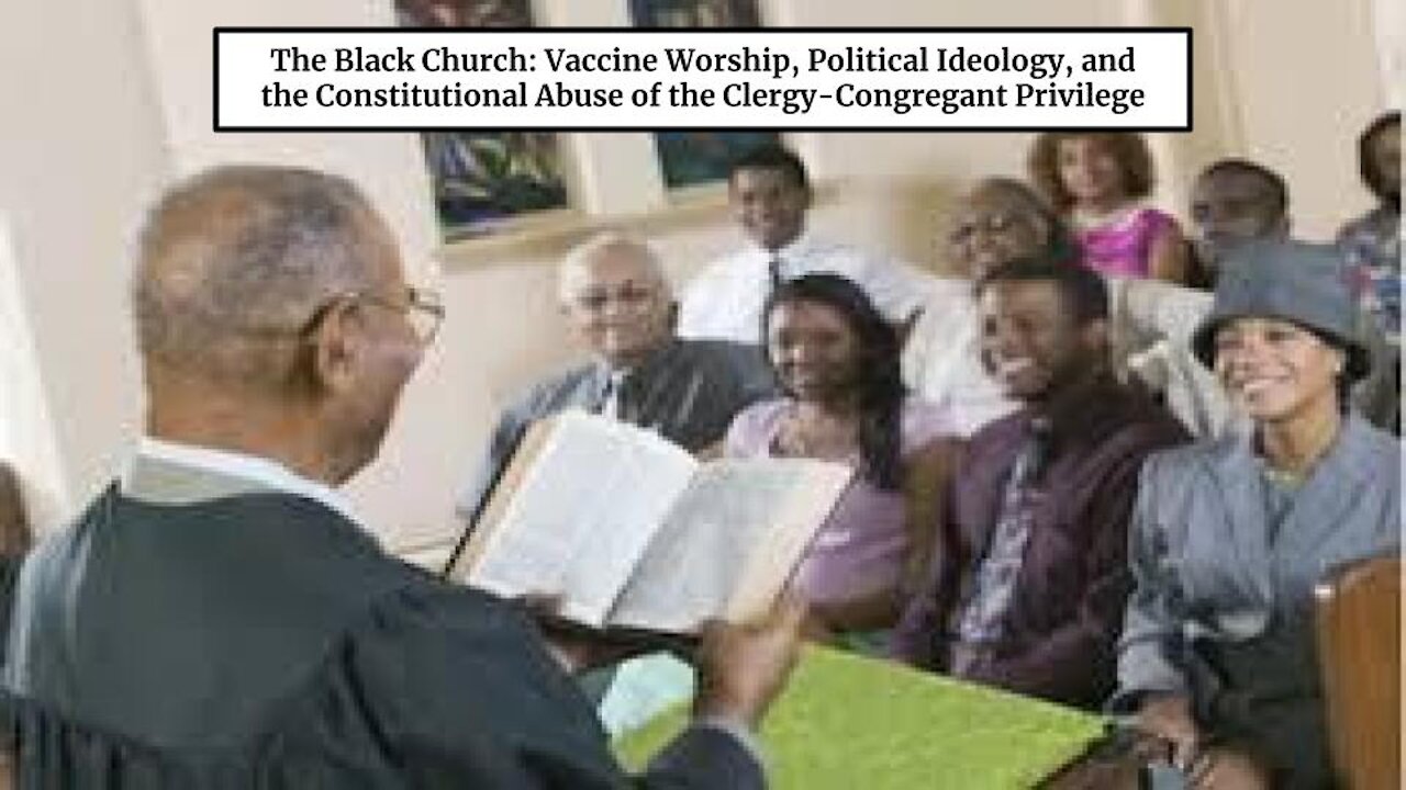 TECNTV.com / Constitution Abuse: The States Pay Pastors to Divulge Vaccine Statuses