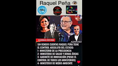Raquel peña luis abinader y la agenda 20/30