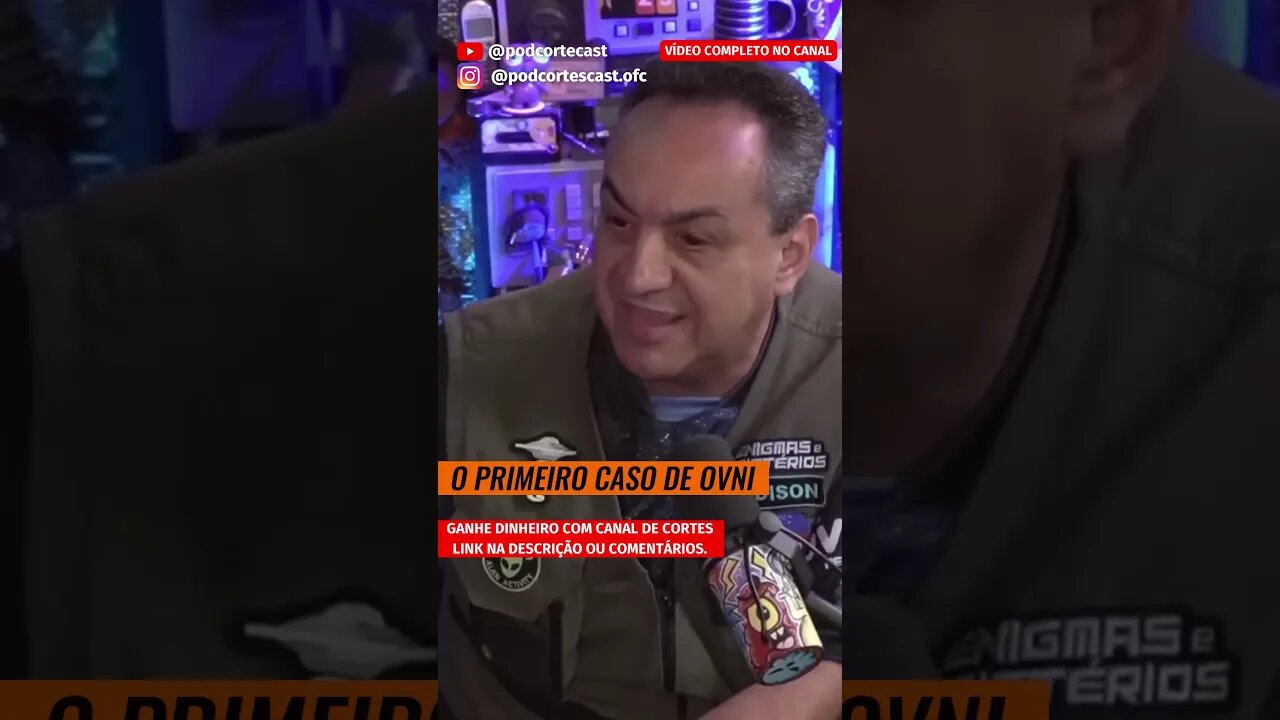 O PRIMEIRO CASO DE OVNI #shorts #sergiosacani #edisonboaventura #ovni#extraterrestre