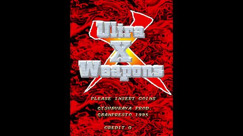 Ultra X Weapons Ultra Keibitai Arcade Game, Banpresto Tsuburaya Productions Seta 1995, longplay