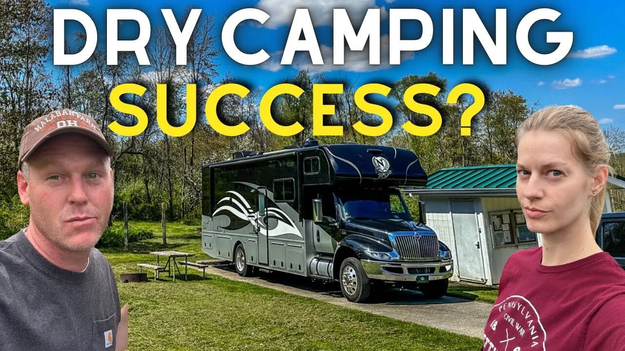 Can Solar & A Redodo Battery Survive A DRY Camping Trip?🧐