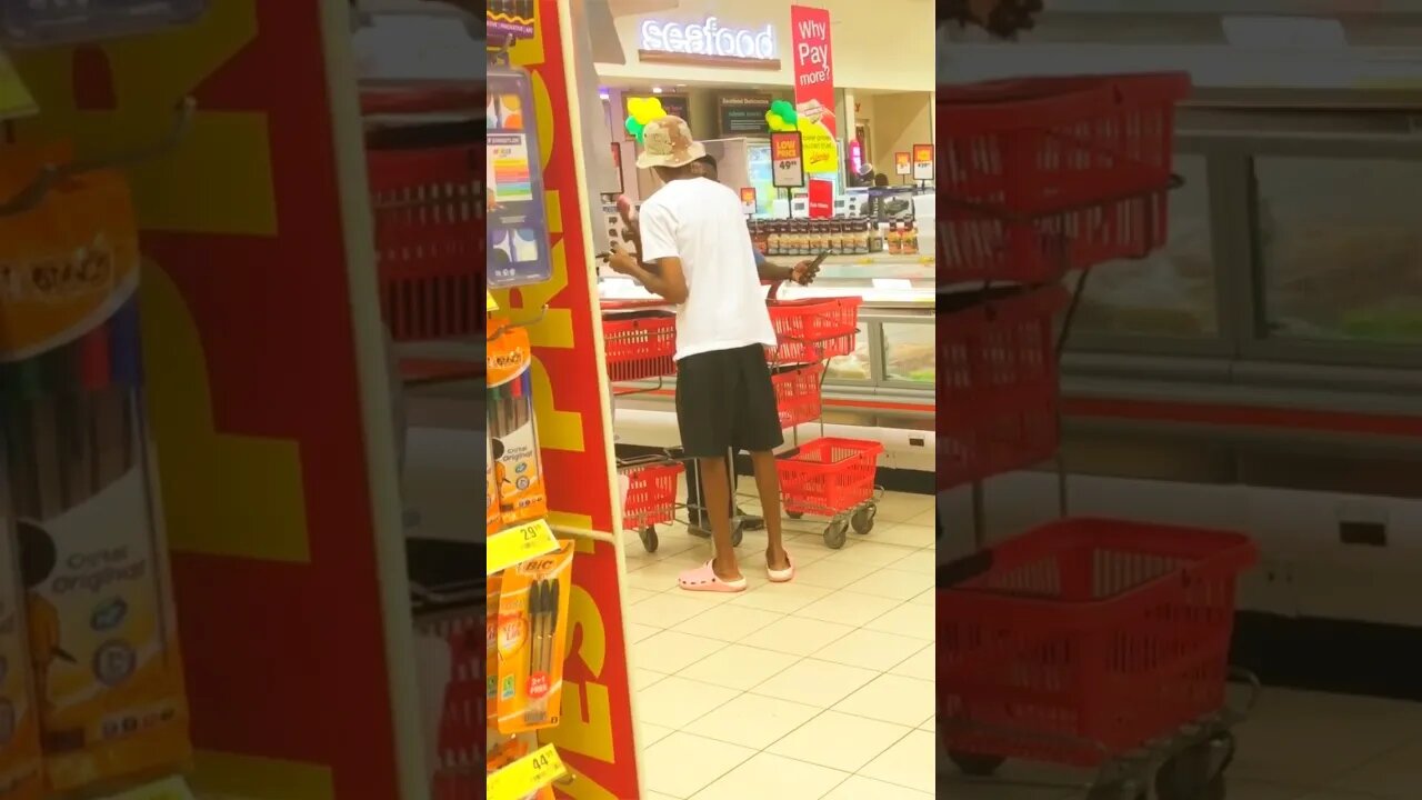 SHOPPING cart PRANK! #shorts