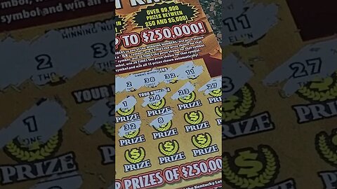 $10 Scratch Off Lottery Tickets Break Fort Knox from the Kentucky Lottery!