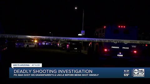 4 killed, 1 wounded in shooting in Phoenix home, police say