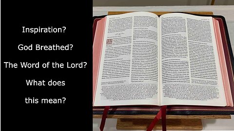 The Word of the Lord? What's that? | #anglican #scripture #inspiration