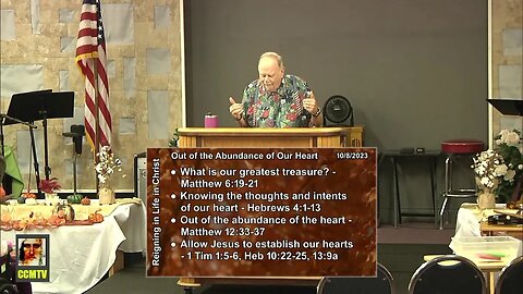 CCMTV-Puyallup, Live Sun Am 10/08/2023 PST