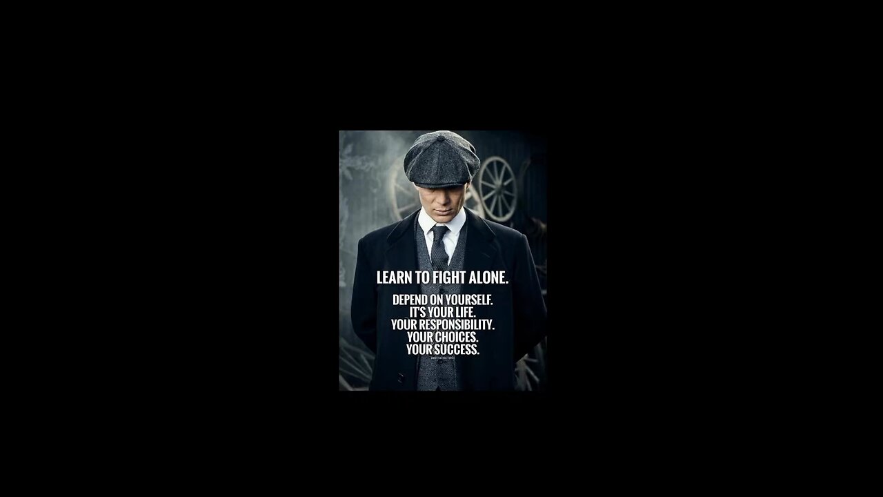 Depend on yourself