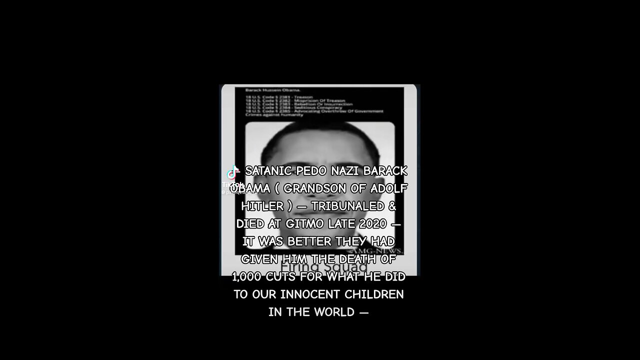 Satanic pedo, Nazi Barack Obama
