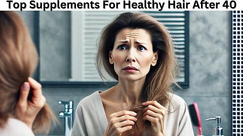 Top Hair Supplements For Healthy Hair After 40