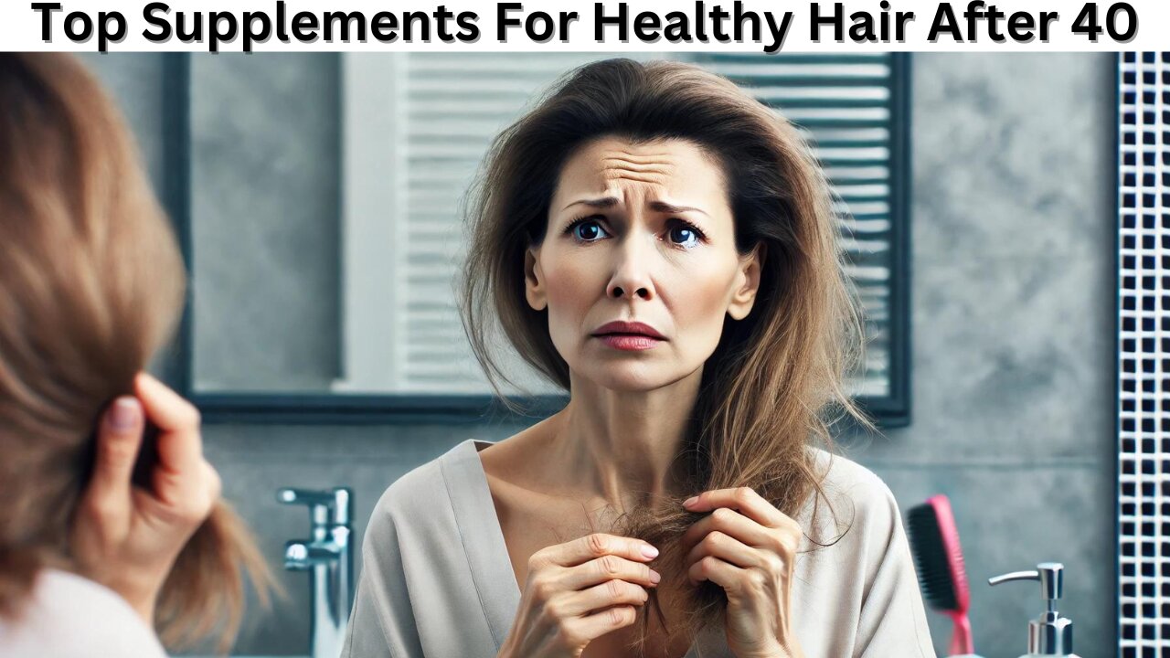 Top Hair Supplements For Healthy Hair After 40