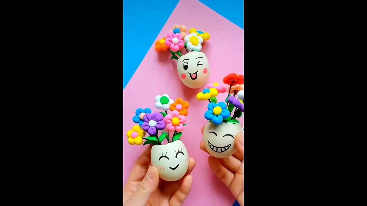 Eggs carft idea decoration for home