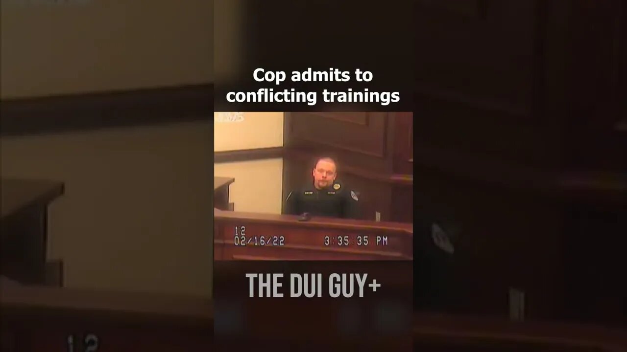 Cop Admits to Conducting Tests on the Elderly Going Against his Training!