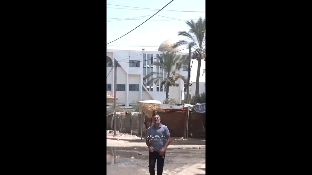 bombardeio a escola na Faixa de Gaza!