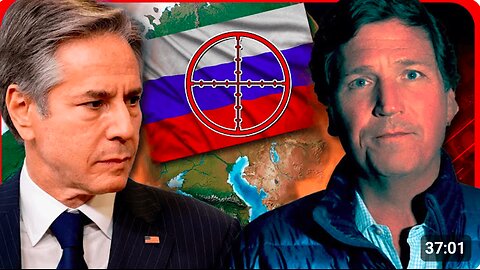 Tucker Carlson: The U.S is in a hot war with Russia right now | Redacted w Clayton Morris