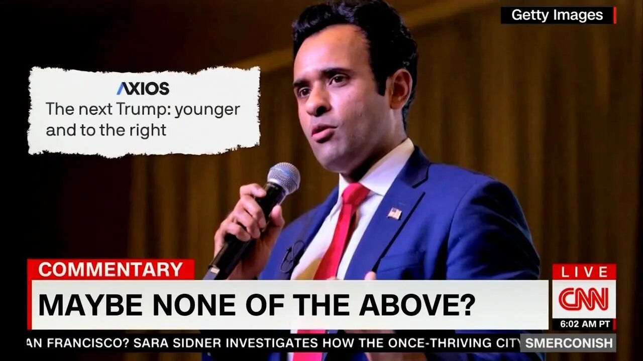 Vivek Ramaswamy Takes on CNN's Real Smerconish: Ukraine Policy & Voting Age 5.13.23