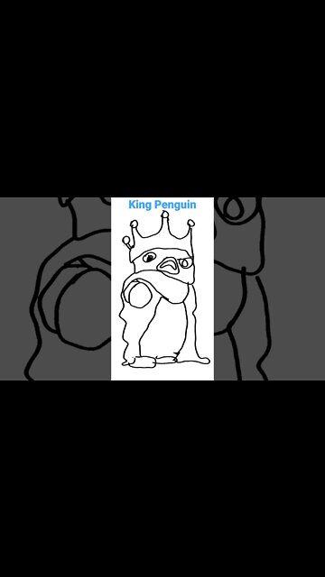 Animated King Penguin 👑 | Mario Movie #mariomovie #mario #nintendo