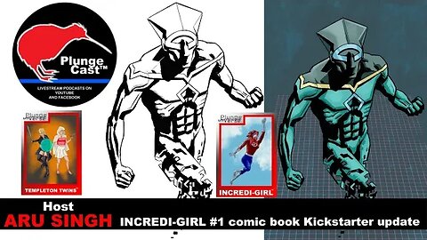One more day to back Incredi-Girl #1 campaign on Kickstarter