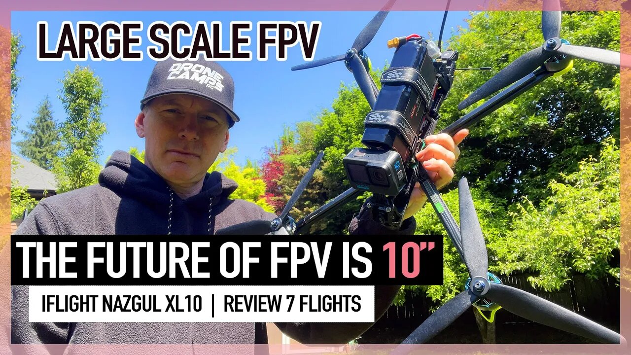 THE FUTURE of FPV Drones is 10" INCH - New Nazgul XL10 V6!