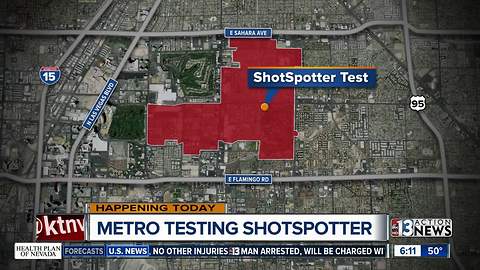 Police testing shotspotter today