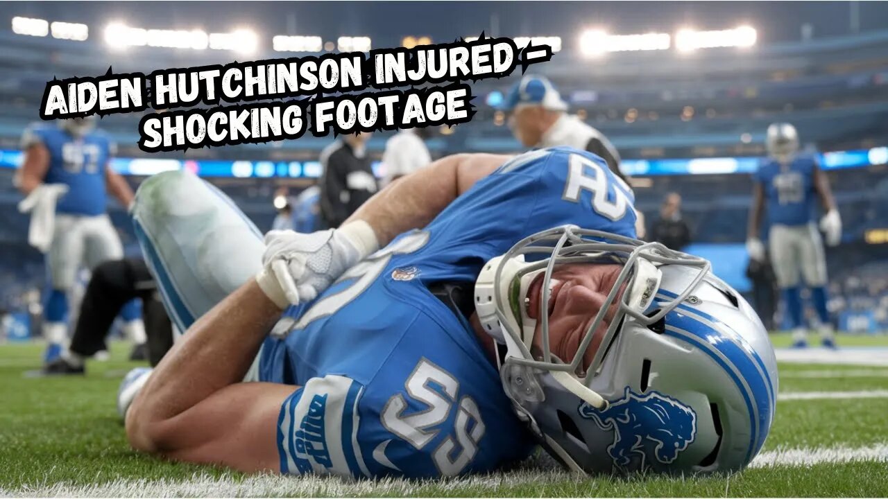 Aiden Hutchinson Injured During Lions Game - Shocking Footage Captured
