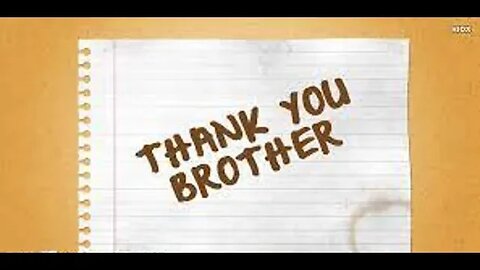 Thank You Brother
