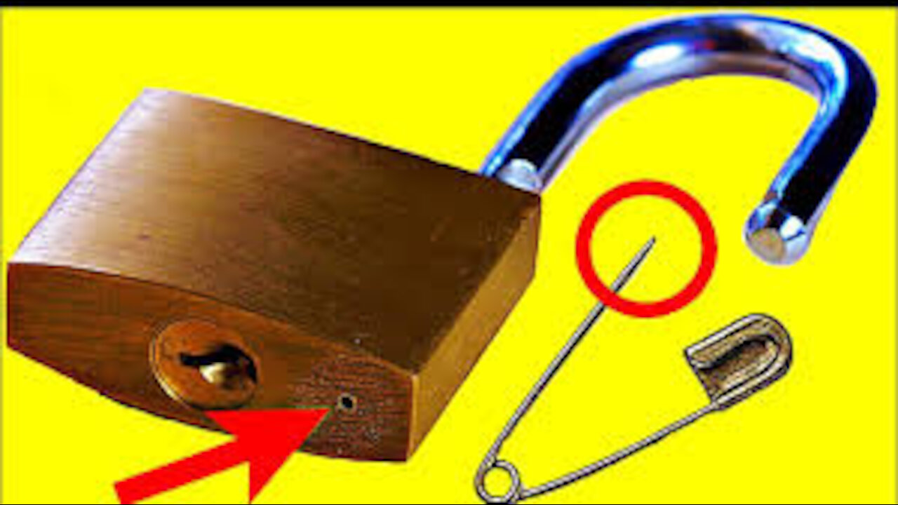 Open your padlock on seconds
