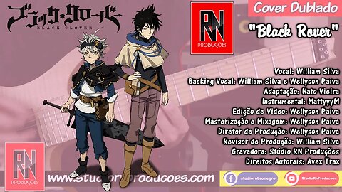 Black Clover OP3 - Black Rover (Cover Dublado) - William Silva