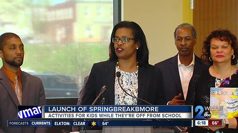 Baltimore City announces Spring Break Bmore