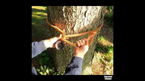 Running Bowline Re-dressed - tying on hardware