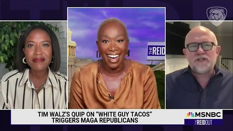 Joy Reid Fawns Over Harris-Walz 'White Guy Taco' Video