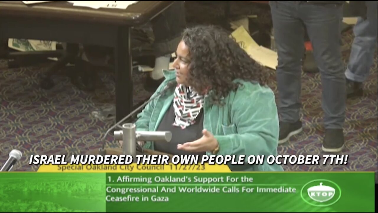 Oakland City Council Open Comments: Calling Hamas a Terrorist Organization is 'Genocidal Propaganda’