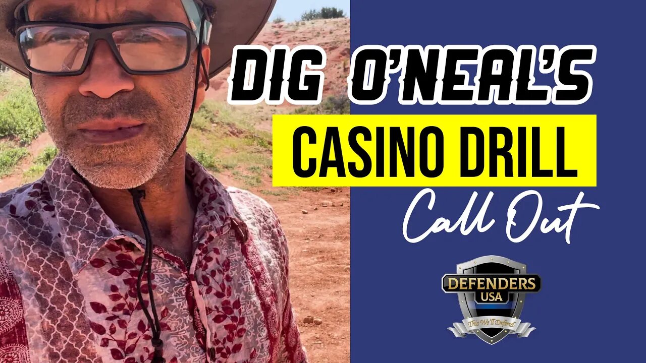 Dig O'Neal Accepts The Challenge! | The Casino Drill Call Out from Adam Winch, Defenders USA