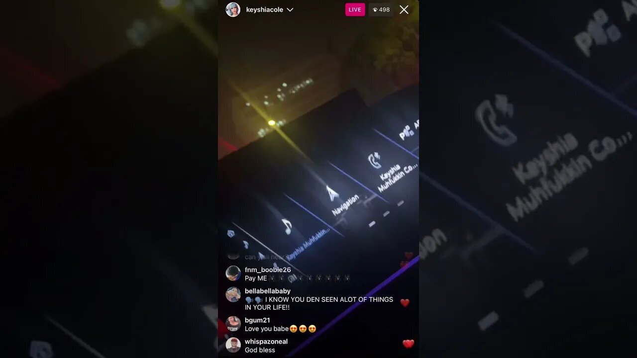 KEYSHIA COLE IG LIVE: Keyshia Son Tobias Using His Vocals To Sing For Her 😂 (10-03-23)