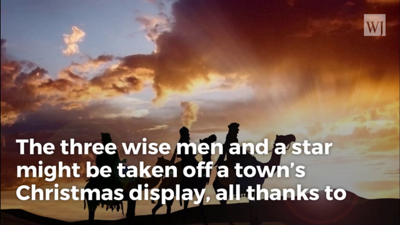 Leftists Turn on 40-Year Tradition, Demand 3 Wise Men Be Removed from Town’s Christmas Display
