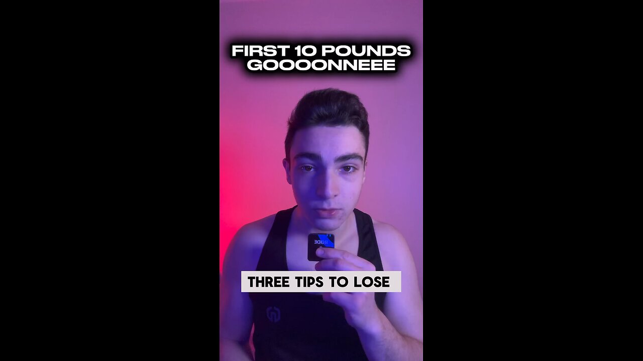 First 10 pounds gone
