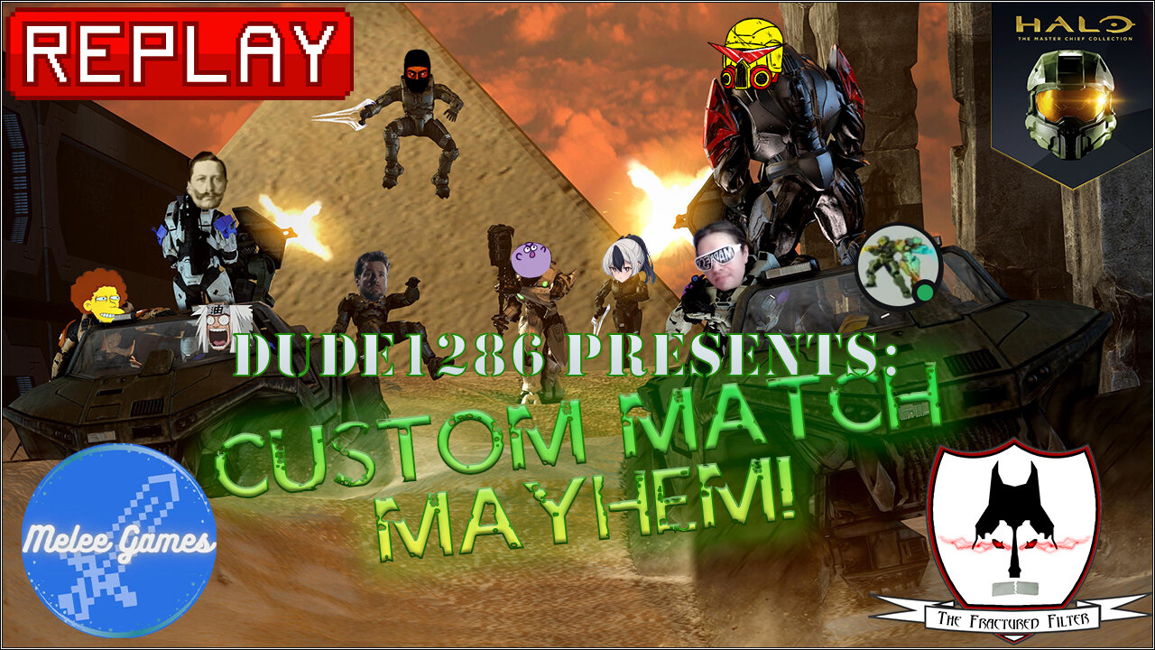 Fractured Filter Joins In @dude-zr8gi Halo Custom Match Mayhem Event!