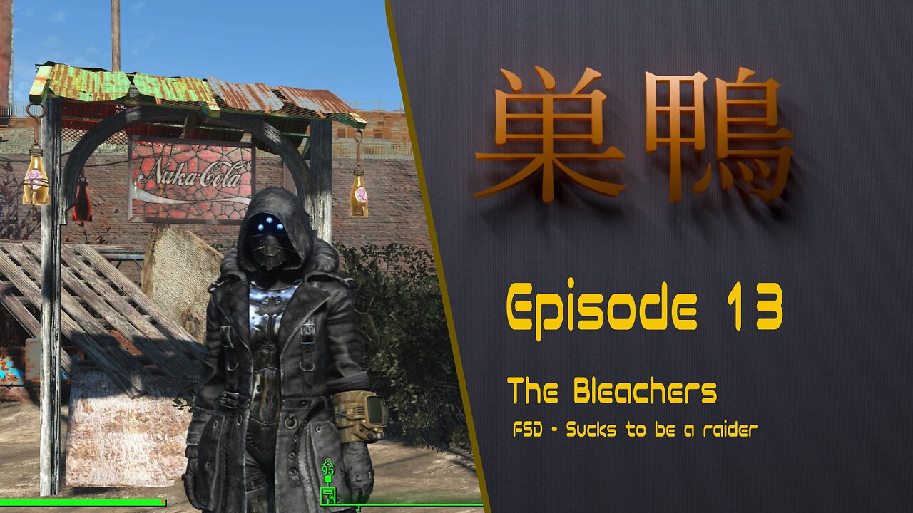 Fallout 4 - Bleachers 2 Survival run - ep13 - FSD: Sucks to be a raider