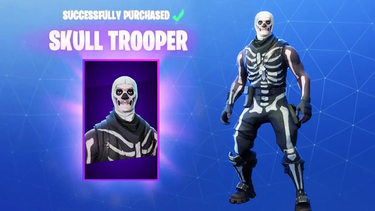 HOW TO GET SKULL TROOPER IN FORTNITE! (FORTNITE RARE SKINS UPDATE)