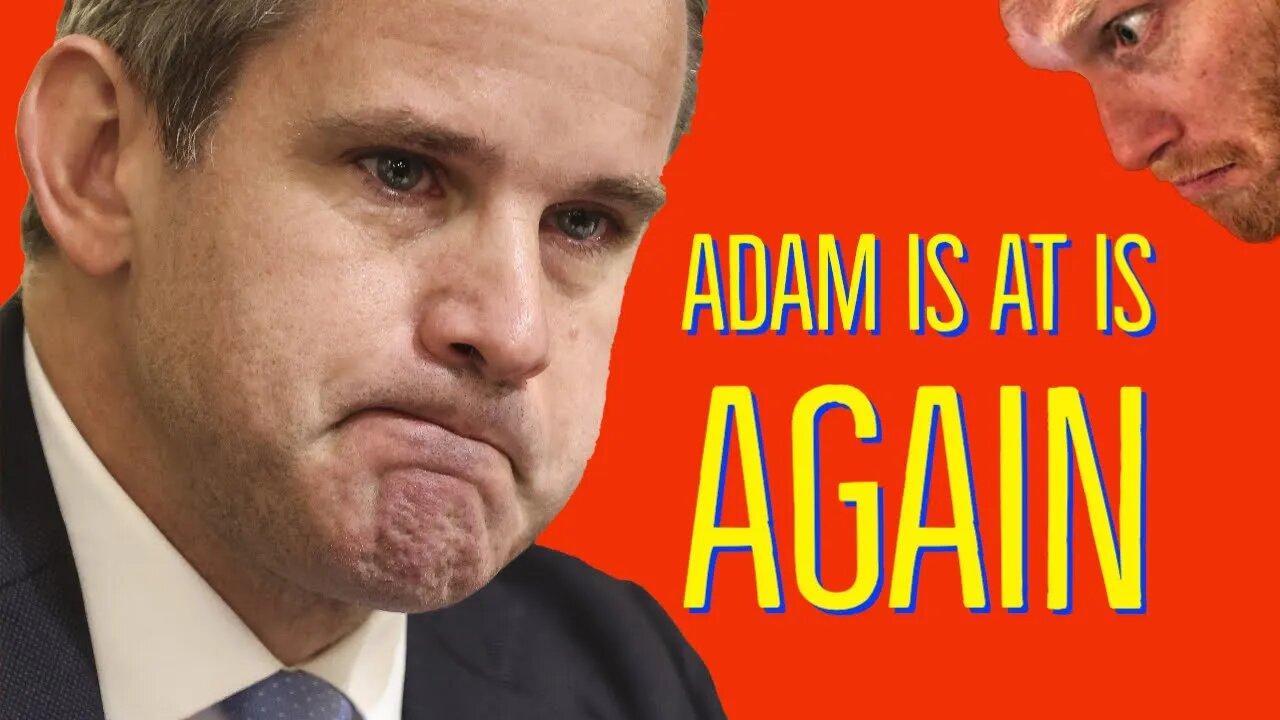 Adam Kinzinger WINES about TUCKER CARLSON CAT CALLING HIM