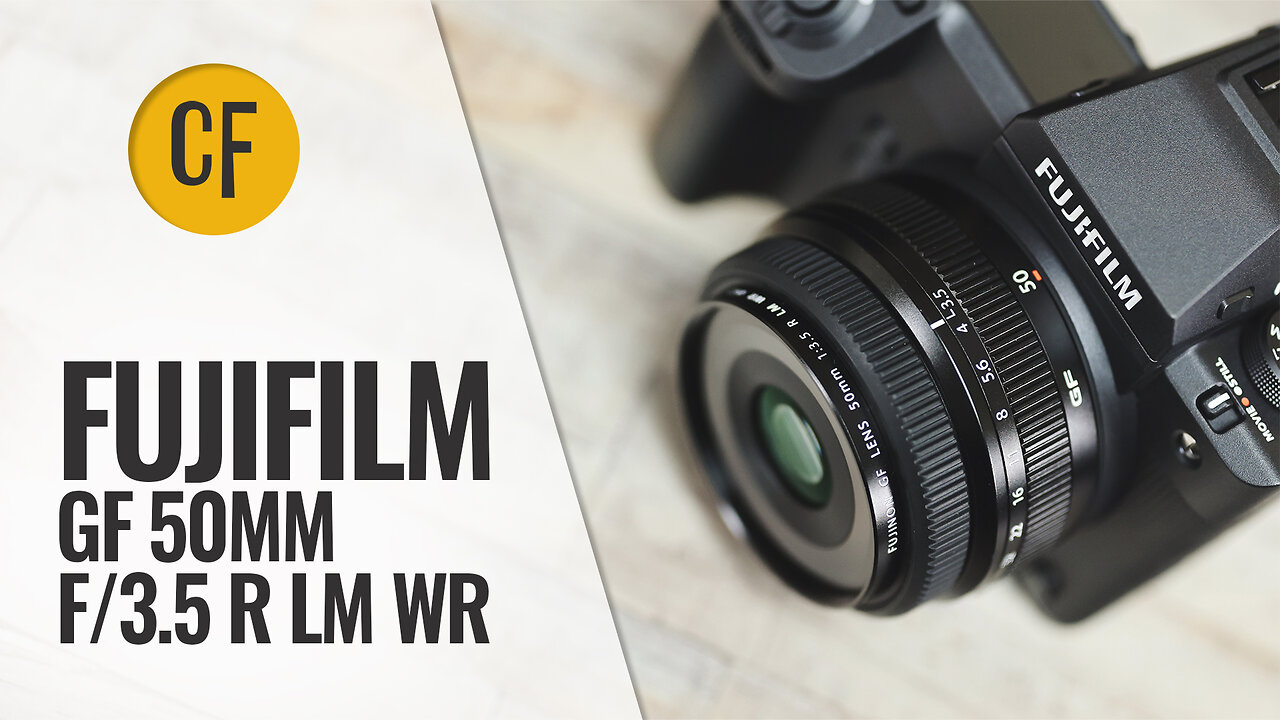 Fujifilm GF 50mm f/3.5 R LM WR lens review