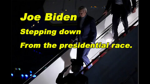 Biden is out