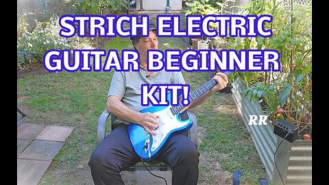 STRICH Electric Guitar Beginners Kit, Everything You Need to Get Started