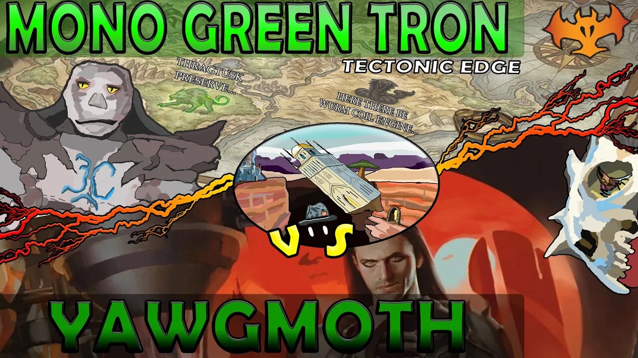 Mono Green Tron VS Yawgmoth|The Cost of Magus of the Moon |Magic The Gathering Online Modern League Match