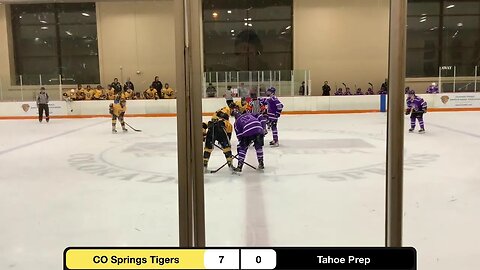 10/8/22 - (16u AAA) Colorado Springs Tigers vs Tahoe Prep