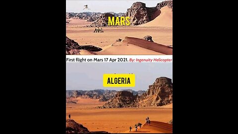 Mars is Algeria